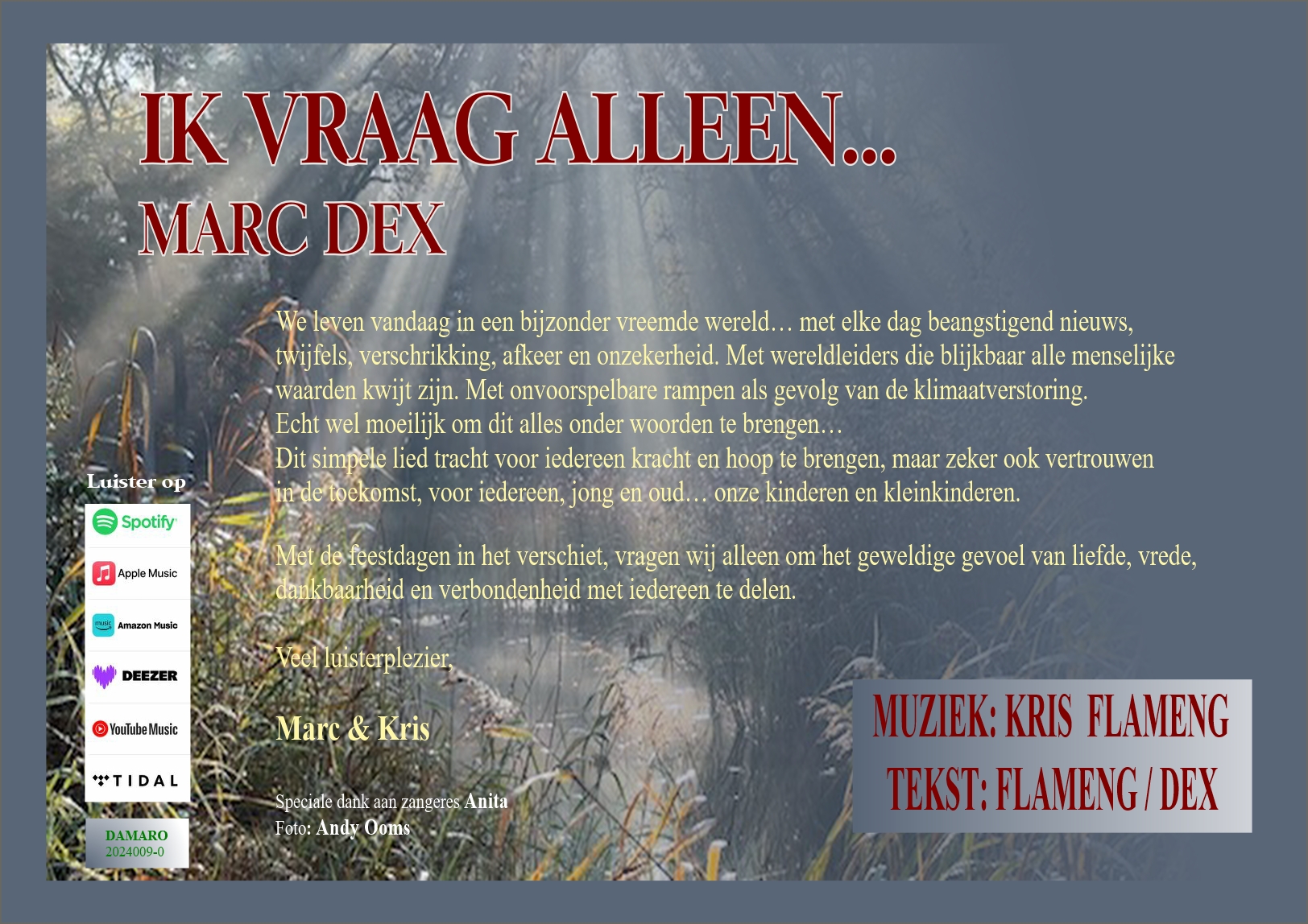 Ik vraag alleen master